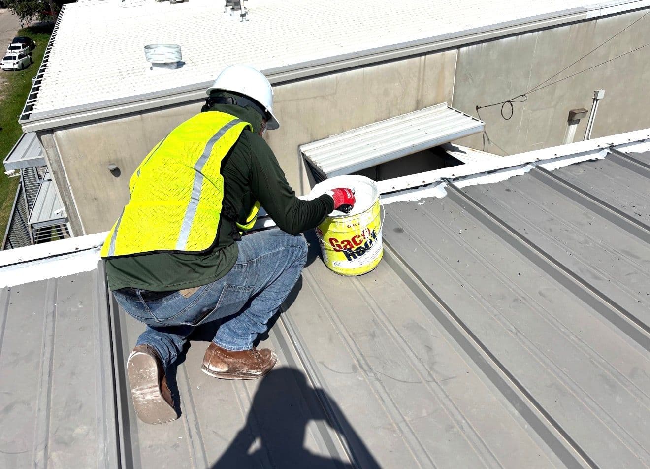 Commercial roof installation 4